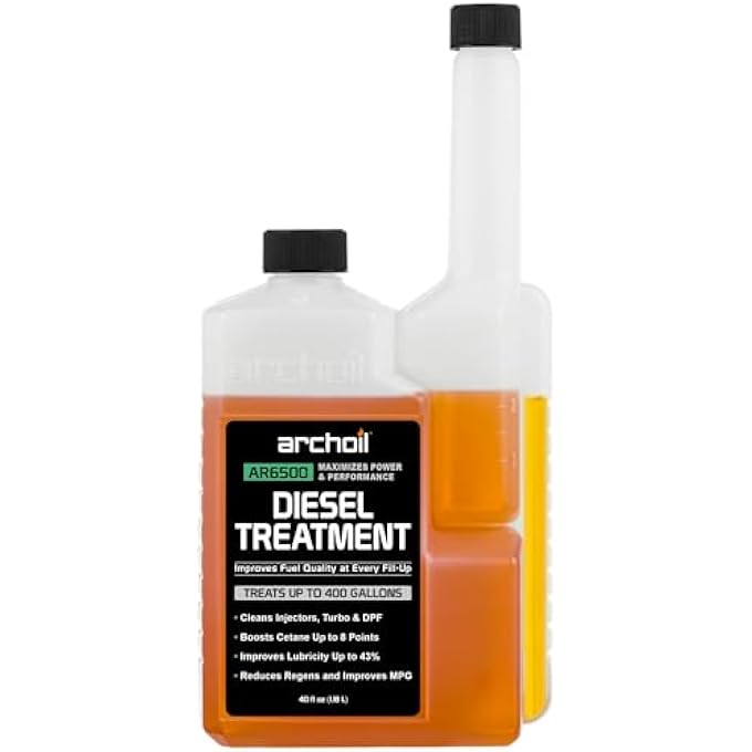 Archoil AR6500 DIESEL TREATMENT (40.6 OZ) - TREATS 400 GALLONS - ADDITIVE FOR ALL DIESEL VEHICLES - Image 1